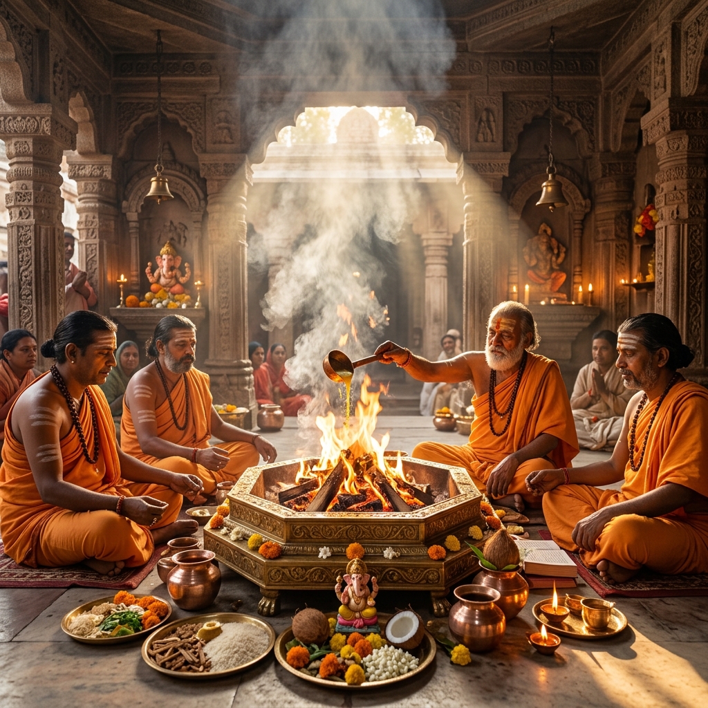 Yudhishthira's Rites After the War